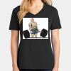 Ladies Core Cotton V-Neck Tee Thumbnail