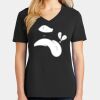 Ladies Core Cotton V-Neck Tee Thumbnail