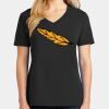 Ladies Core Cotton V-Neck Tee Thumbnail