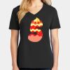 Ladies Core Cotton V-Neck Tee Thumbnail