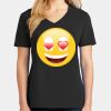 Ladies Core Cotton V-Neck Tee Thumbnail