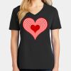 Ladies Core Cotton V-Neck Tee Thumbnail
