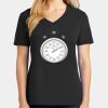 Ladies Core Cotton V-Neck Tee Thumbnail