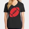 Ladies Core Cotton V-Neck Tee Thumbnail