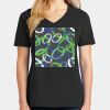 Ladies Core Cotton V-Neck Tee Thumbnail