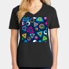 Ladies Core Cotton V-Neck Tee Thumbnail