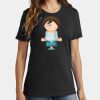 Ladies Core Cotton Tee Thumbnail